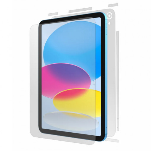 Folie pentru tableta iPad 10 (2022) 10.9 - Alien Surface Screen+Edges+Back - Transparent