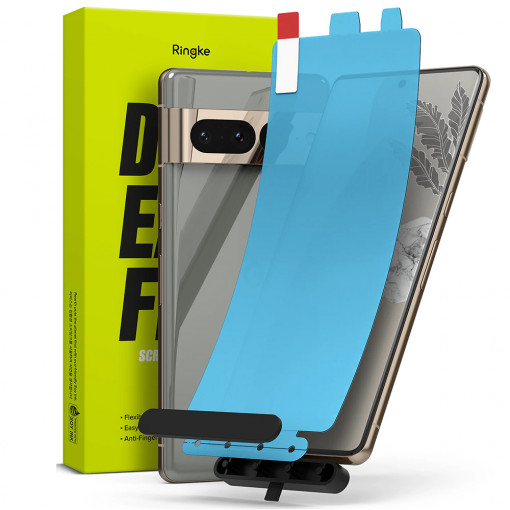 Folie protectie telefon Google Pixel 7 Pro (set 2) - Ringke Dual Easy Full - Clear