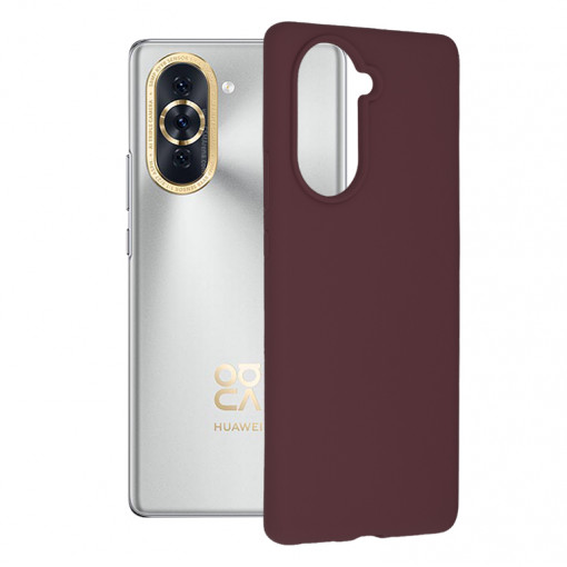 Husa telefon Huawei nova 10 - Techsuit Soft Edge Silicone - Plum Violet