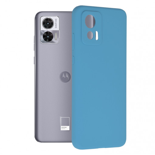 Husa telefon Motorola Edge 30 Neo - Techsuit Soft Edge Silicone - Denim Blue