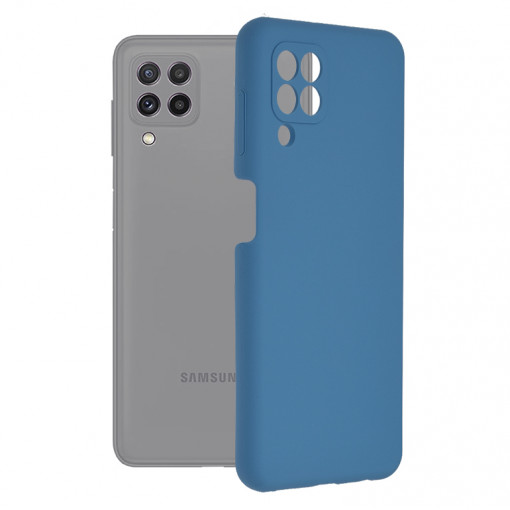 Husa telefon Samsung Galaxy A22 4G - Techsuit Soft Edge Silicone - Denim Blue