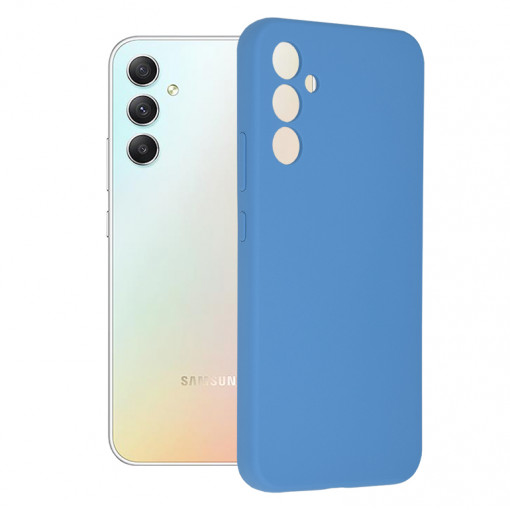 Husa telefon Samsung Galaxy A34 5G - Techsuit Soft Edge Silicone - Denim Blue