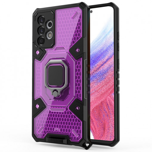 Husa telefon Samsung Galaxy A53 5G - Techsuit Honeycomb Armor - Rose-Violet