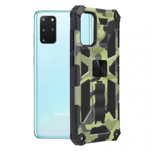 Husa telefon Samsung Galaxy S20 Plus / S20 Plus 5G - Techsuit Blazor Series - Camo Lime