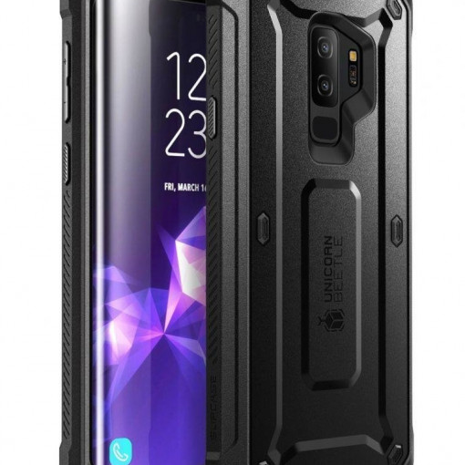 Husa telefon Samsung Galaxy S9 Plus - Supcase Unicorn Beetle Pro - Black