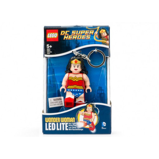 Breloc cu lanterna LEGO Wonder Woman (LGL-KE70)