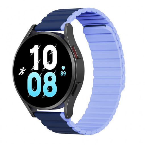 Curea pentru Samsung Galaxy Watch 4/5/Active 2, Huawei Watch GT 3 (42mm)/GT 3 Pro (43mm) - Dux Ducis LD Series - Blue