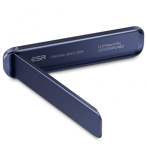 ESR - Desk Holder Boost Kickstand - Adjustable Angle, Vertical and Horizontal Stand, for Phones - Navy Blue