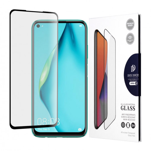 Folie telefon Huawei P40 Lite / Huawei P40 Lite E / P20 Lite 2019 / Y7p - Dux Ducis Tempered Glass - Black