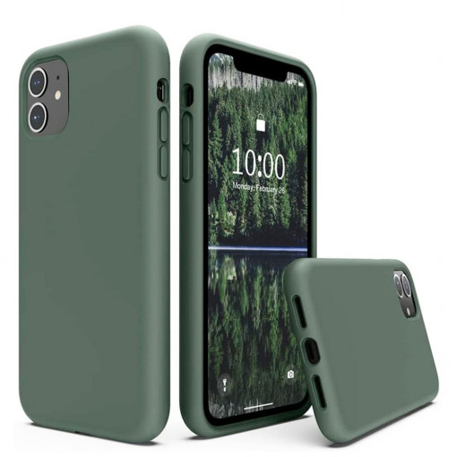 Husa telefon Google Pixel 7a - Techsuit Soft Edge Silicone - Dark Green