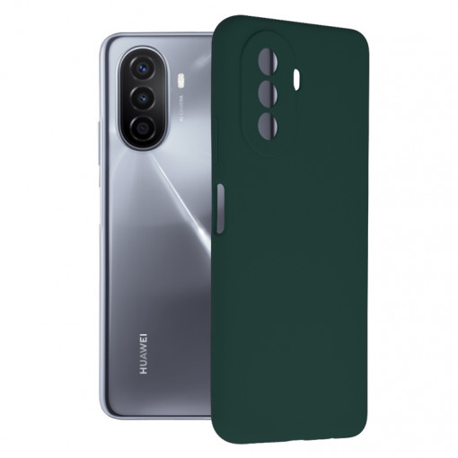 Husa telefon Huawei nova Y70 - Techsuit Soft Edge Silicone - Dark Green