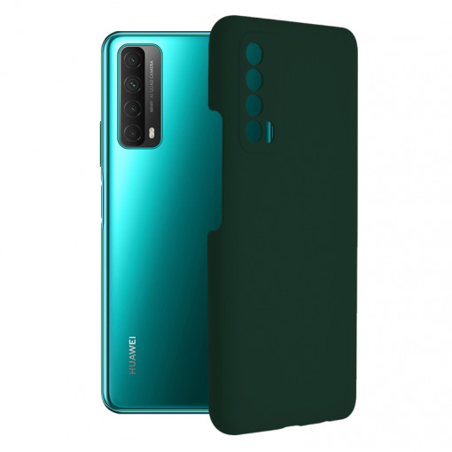 Husa telefon Huawei P Smart 2021 - Techsuit Soft Edge Silicone - Dark Green