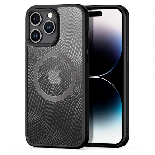 Husa telefon iPhone 15 Pro Max - Dux Ducis Aimo MagSafe Series - Black