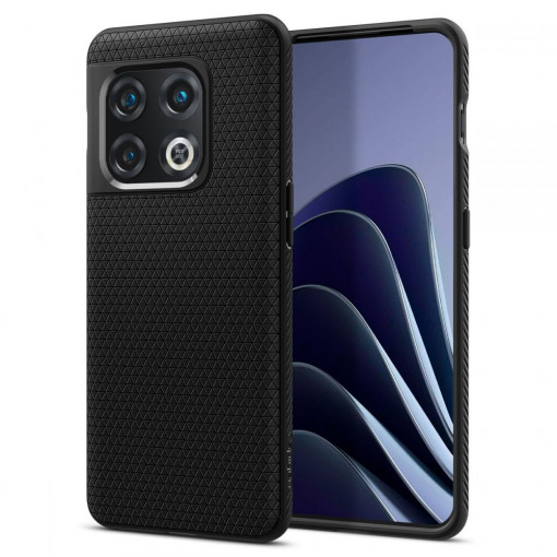 Husa telefon OnePlus 10 Pro - Spigen Liquid Air - Matte Black