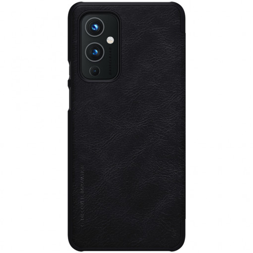 Husa telefon OnePlus 9 - Nillkin QIN Leather Case - Black