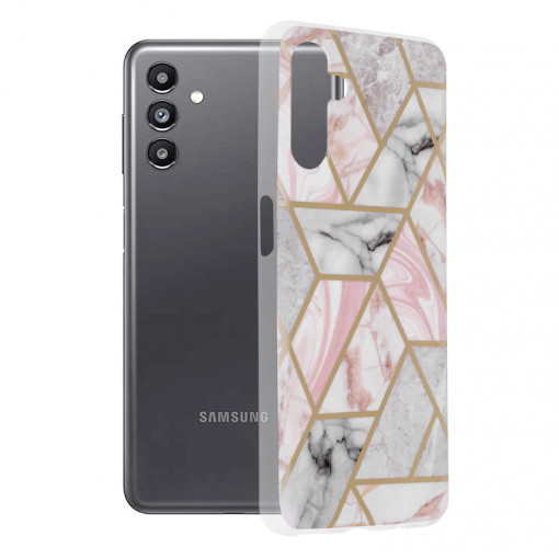Husa telefon Samsung Galaxy A13 5G / A04s - Techsuit Marble Series - Pink Hex