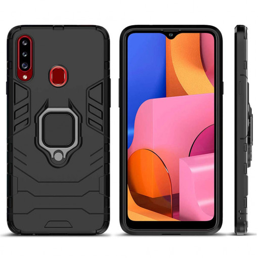Husa telefon Samsung Galaxy A20s - Techsuit Silicone Shield - Black