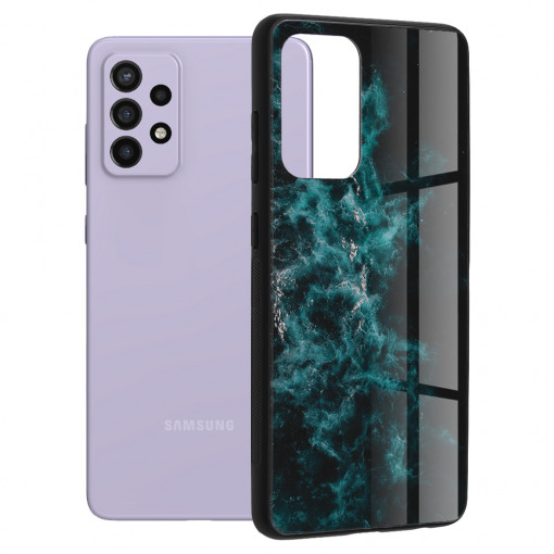 Husa telefon Samsung Galaxy A72 4G / A72 5G - Techsuit Glaze Series - Blue Nebula