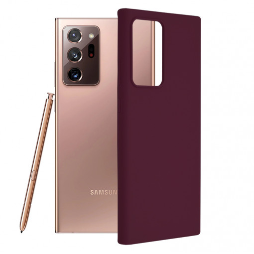 Husa telefon Samsung Galaxy Note 20 Ultra / Note 20 Ultra 5G - Techsuit Soft Edge Silicone - Plum Violet