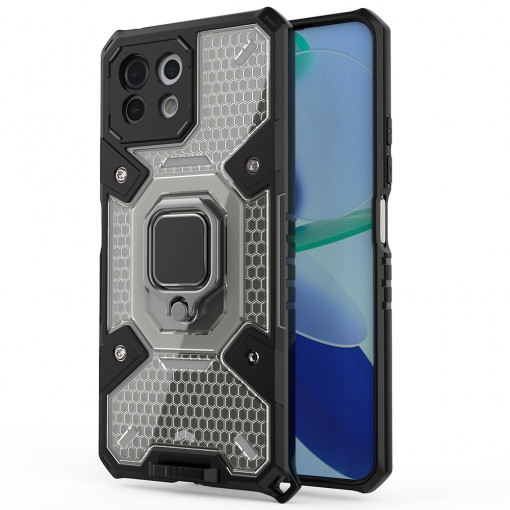 Husa telefon Xiaomi Mi 11 Lite 4G / Mi 11 Lite 5G / 11 Lite 5G NE - Techsuit Honeycomb Armor - Black