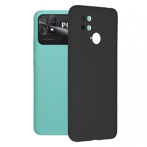 Husa telefon Xiaomi Poco C40 - Techsuit Soft Edge Silicone - Black