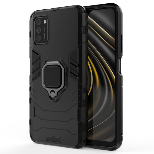 Husa telefon Xiaomi Poco M3 - Techsuit Silicone Shield - Black