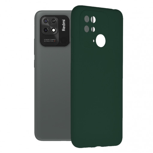 Husa telefon Xiaomi Redmi 10C - Techsuit Soft Edge Silicone - Dark Green