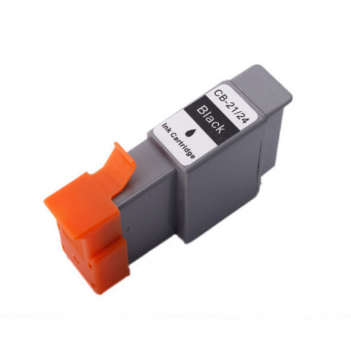 Cartus compatibil negru CANON BCI-24-BK BCI-21-BK CB-21-24 ( BCI24 - BCI21 )