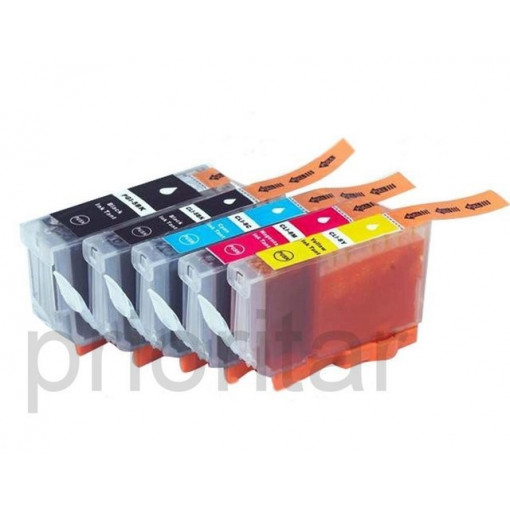 CARTUS compatibil negru CANON CLI-8-B * CLI8B STANDARD rezerva neagra cu chip