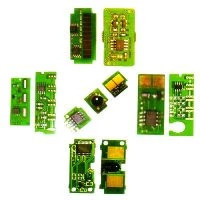 Chip cartus imprimanta Konica Minolta C220, C280, C360, C/M/Y, Imaging cip cartus toner OEM pagini