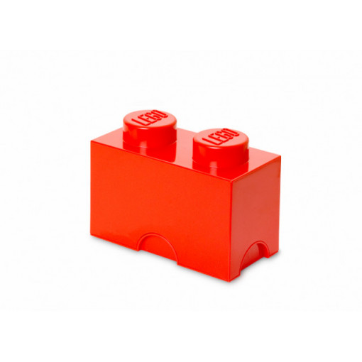 Cutie depozitare LEGO 2 rosu