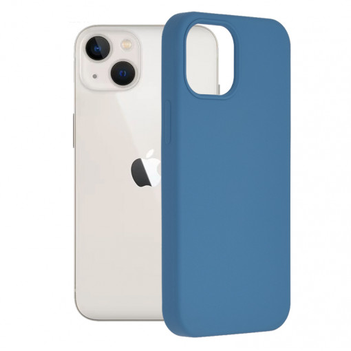 Husa telefon iPhone 13 mini - Techsuit Soft Edge Silicone - Denim Blue