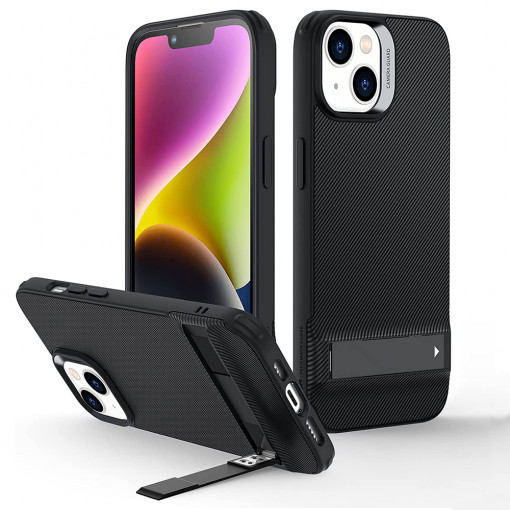 Husa telefon iPhone 14 Plus - ESR Air Shield Boost Kickstand - Translucent Black