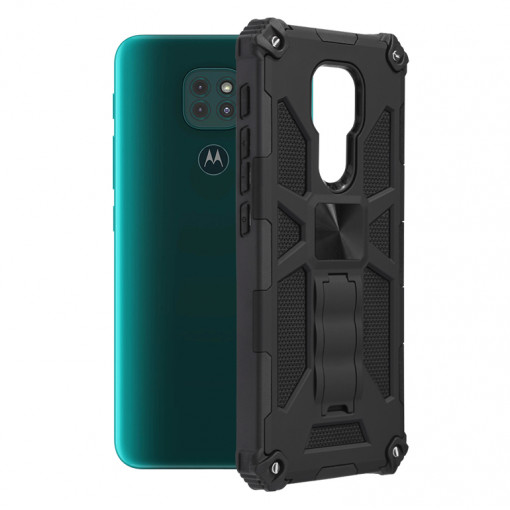 Husa telefon Motorola Moto E7 Plus / Moto G9 Play - Techsuit Blazor Series - Black