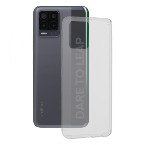 Husa telefon Realme 8 4G / 8 Pro 5G - Techsuit Clear Silicone - Transparent