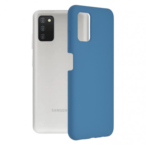 Husa telefon Samsung Galaxy A03s - Techsuit Soft Edge Silicone - Denim Blue