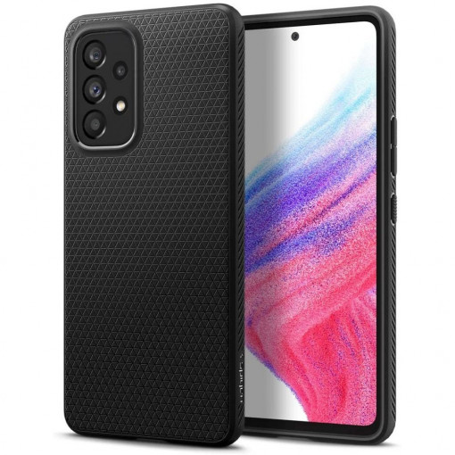 Husa telefon Samsung Galaxy A53 5G - Spigen Liquid Air - Matte Black