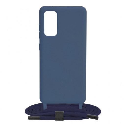 Husa telefon Samsung Galaxy S20 FE 4G / S20 FE 5G - Techsuit Crossbody Lanyard - Blue