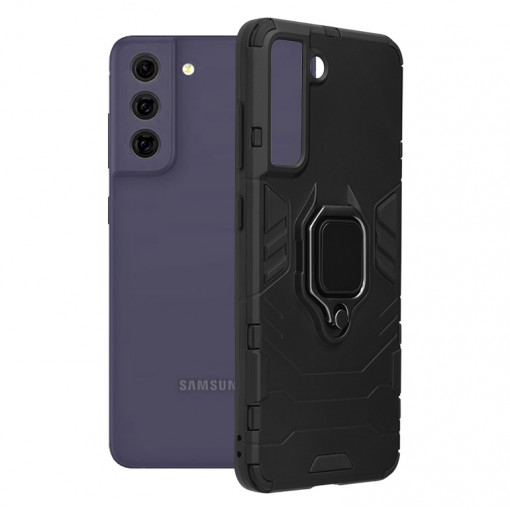 Husa telefon Samsung Galaxy S21 FE 5G - Techsuit Silicone Shield - Black