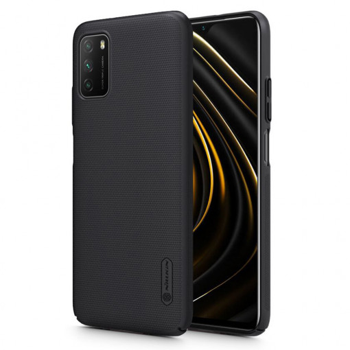 Husa telefon Xiaomi Poco M3 - Nillkin Super Frosted Shield - Black
