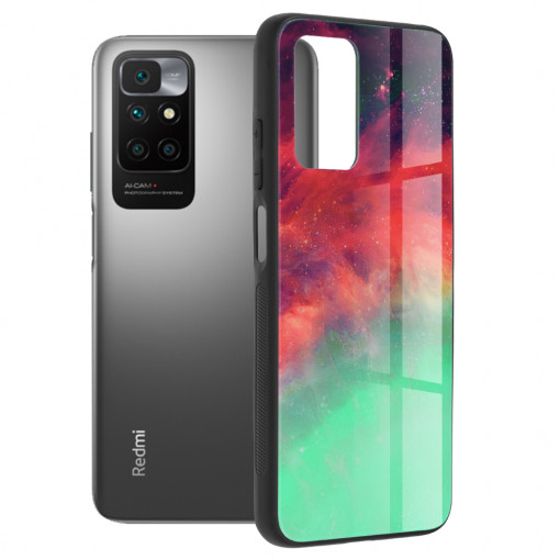 Husa telefon Xiaomi Redmi 10 / Redmi 10 2022 - Techsuit Glaze Series - Fiery Ocean