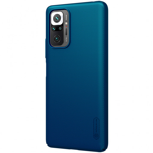 Husa telefon Xiaomi Redmi Note 10 Pro / Note 10 Pro Max - Nillkin Super Frosted Shield - Blue