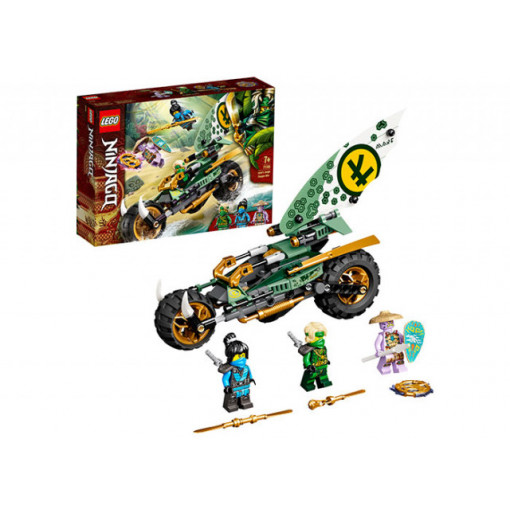 Motocicleta de jungla al lui Lloyd
