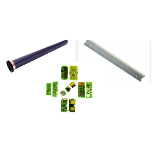 Pachet Cilindru OPC + Wiper blade + Chip pentru drum unit Xerox WC5222