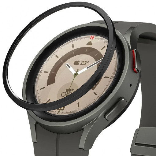 Rama pentru Samsung Galaxy Watch5 Pro - Ringke Bezel Styling - Stainless Black