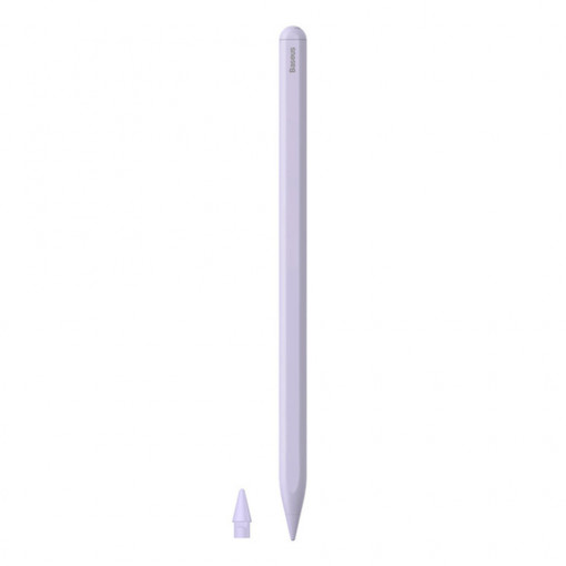 Stylus Pen cu Functiile Palm Rejection si Tilt - Baseus Smooth Writing 2 Series (SXBC060105) - Purple