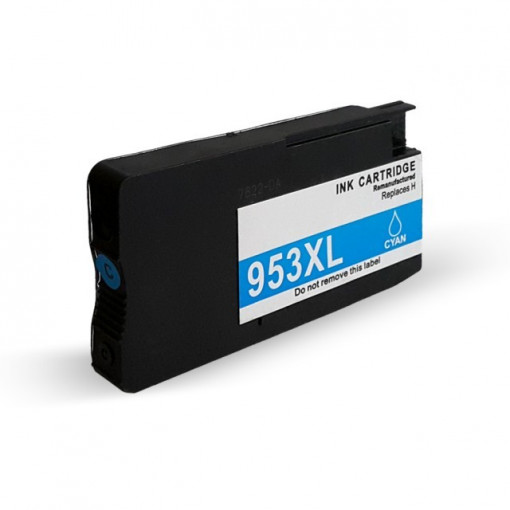 Cartus CYAN HP953XL HP-953XL HP953-XL F6U16AE compatibil ALBASTRU F6U12AE HP 953 XL - PROMOTIE !