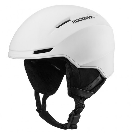 Casca Protectie Ciclism Marimea L, 57-61cm - RockBros (SH-02W-L) - White