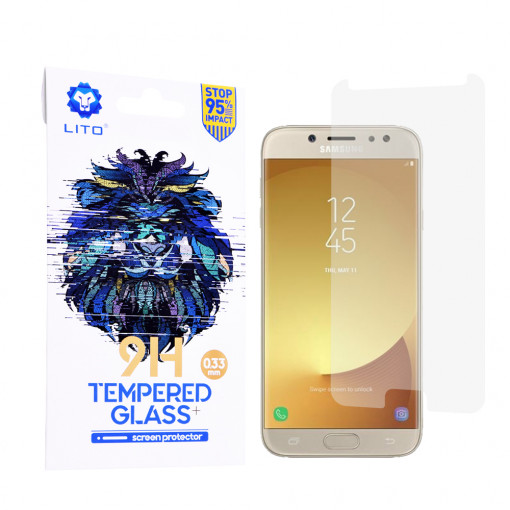 Folie protectie telefon Samsung Galaxy J7 2017 J730 - Lito 2.5D Classic Glass - Clear