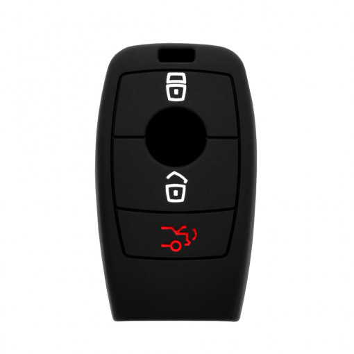 Husa pentru cheie Mercedes-Benz GLA-Class, GLC-Class/Maybach - Techsuit Car Key Case (1008.06) - Black